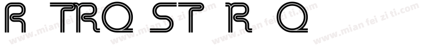Retro Stereo Wide字体转换